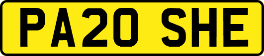 PA20SHE