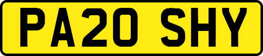 PA20SHY