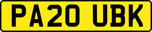 PA20UBK