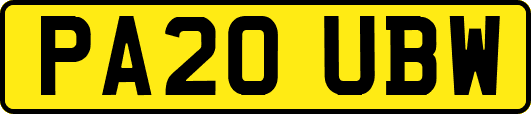 PA20UBW