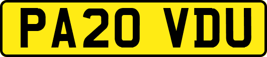 PA20VDU
