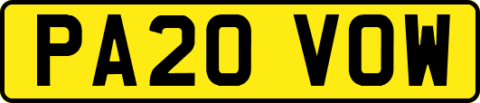 PA20VOW