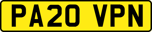 PA20VPN
