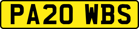 PA20WBS