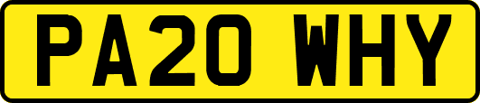 PA20WHY