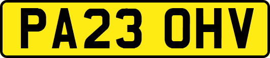 PA23OHV