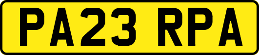 PA23RPA