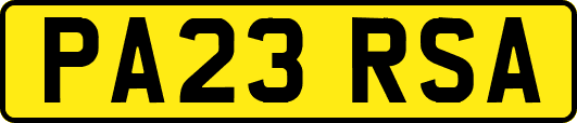 PA23RSA