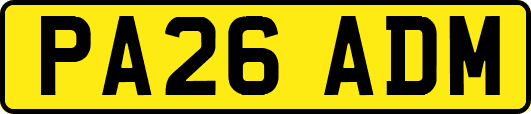 PA26ADM