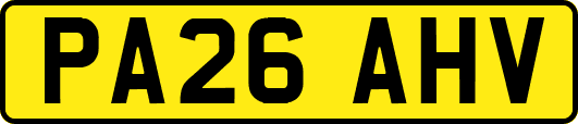 PA26AHV