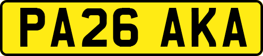 PA26AKA