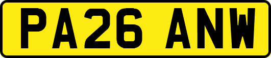 PA26ANW