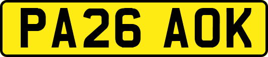 PA26AOK