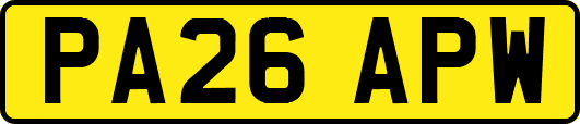PA26APW