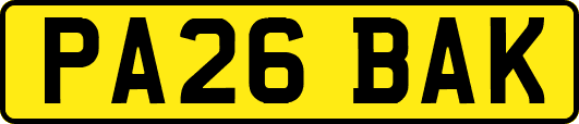 PA26BAK