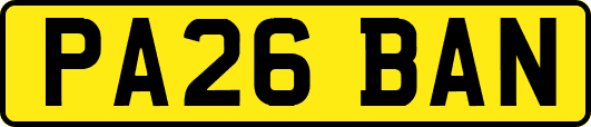 PA26BAN