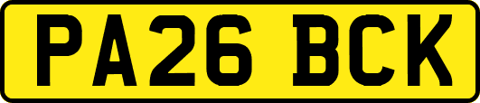 PA26BCK