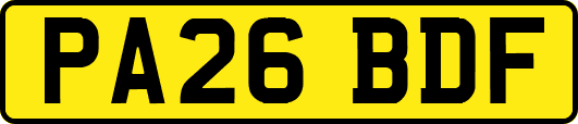 PA26BDF