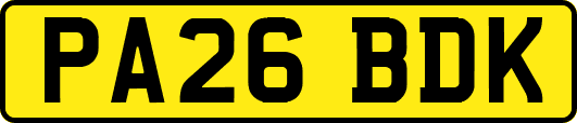 PA26BDK