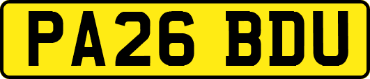 PA26BDU