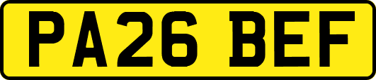 PA26BEF