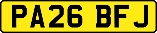 PA26BFJ