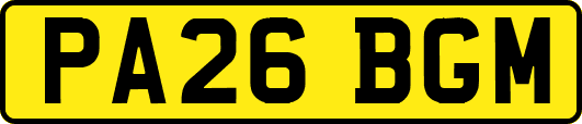 PA26BGM