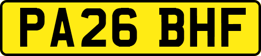 PA26BHF