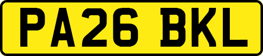 PA26BKL