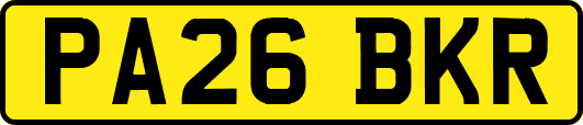 PA26BKR