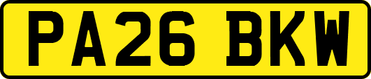 PA26BKW