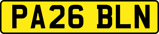 PA26BLN