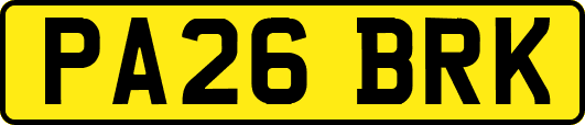PA26BRK