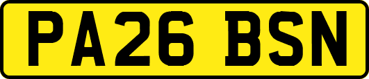 PA26BSN