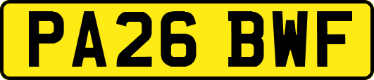 PA26BWF
