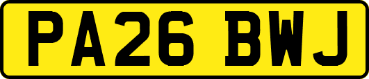 PA26BWJ