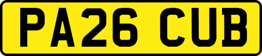 PA26CUB