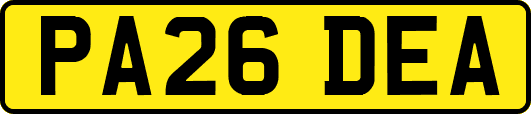 PA26DEA