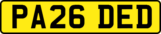 PA26DED