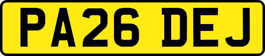 PA26DEJ