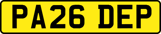 PA26DEP