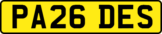 PA26DES