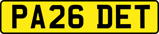PA26DET