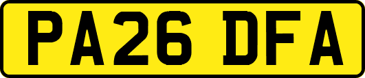 PA26DFA