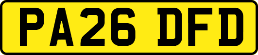 PA26DFD