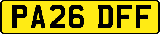 PA26DFF