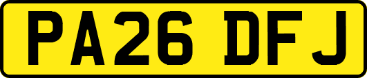 PA26DFJ