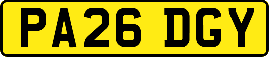 PA26DGY
