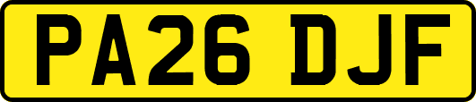 PA26DJF