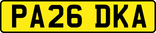 PA26DKA